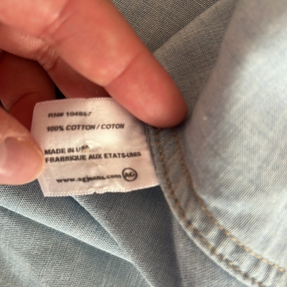 AG Denim Chambray Shirt - Picture 14 of 14